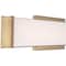 Access Lighting Citi, LED Vanity, Antique Brushed Brass Finish, Acrylic Lens Acrylic 62570LEDD-ABB/ACR - alternate 9